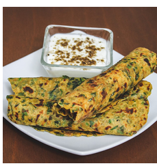 methi paratha
