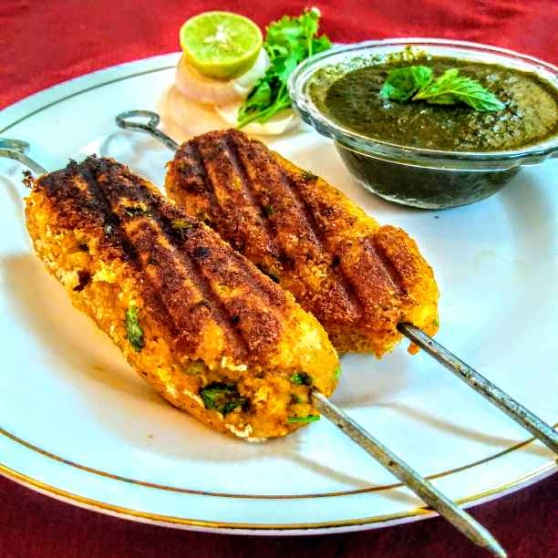 veg seekh kabab