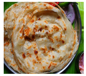 wheat malabari paratha